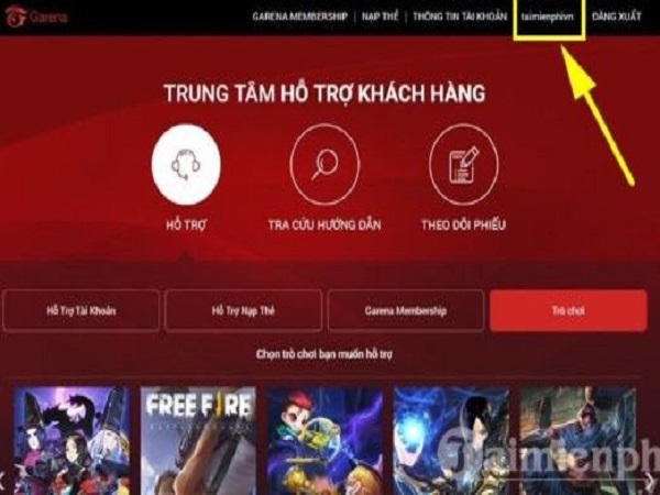 Phương thức CSKH trong game liên quân mobile